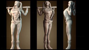 3D модель Марго Робби Харли Квинн (STL)