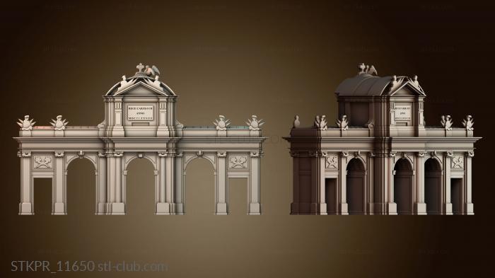 Статуэтки упрощенные Пуэрта де Алькала Мадрид