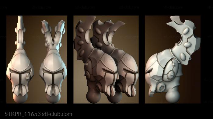 Статуэтки упрощенные Голова титана