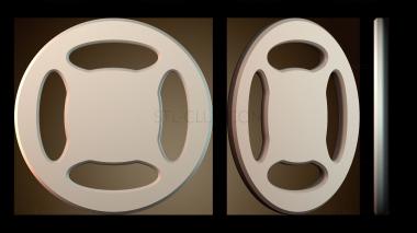 3D модель Фрисби (STL)