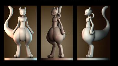 3D модель Мьюту (STL)