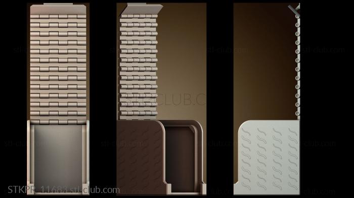 Статуэтки упрощенные Печать на месте коробки для штор