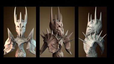 3D модель Саурон (STL)