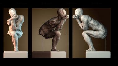 3D модель Исследование Мыслителя (STL)