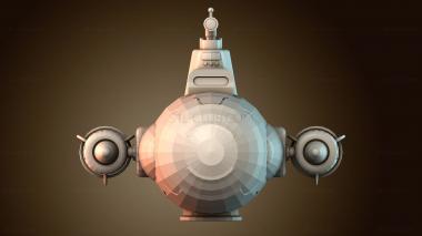 3D модель Игрушка подводная лодка (STL)