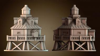 3D модель Маяк на мысе Томас Пойнт (STL)