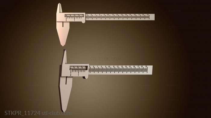 Статуэтки упрощенные Штангенциркули с нониусом