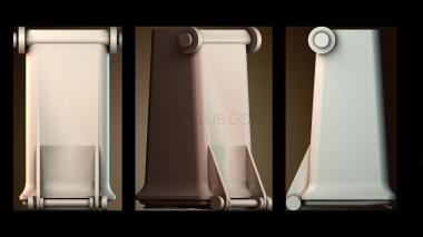 3D модель Мусорный бак на колесах (STL)