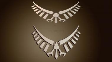 3D модель Zelda: Дыхание дикой природы — ожерелье для косплея (STL)