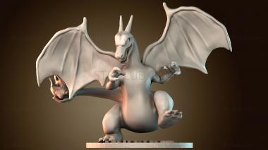 3D модель Чаризард Покемон (STL)