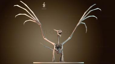 3D модель Скелет дракона (STL)