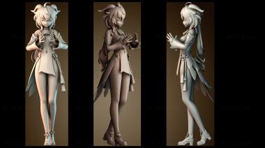 3D модель Удар Ганю Геншина (STL)