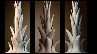 3D модель Древовидная агава (STL)