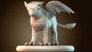 3D модель Малыш Грифон (STL)