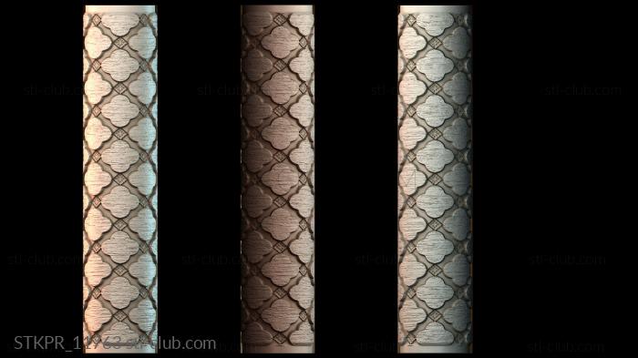 Статуэтки упрощенные Валик для текстурирования древесины с полосками