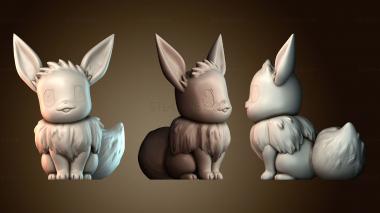 3D модель Иви Покемон (STL)