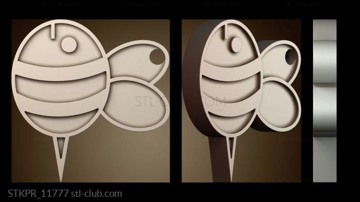 Брелок в виде пчелы