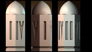 3D модель Пулевые игральные кости (STL)