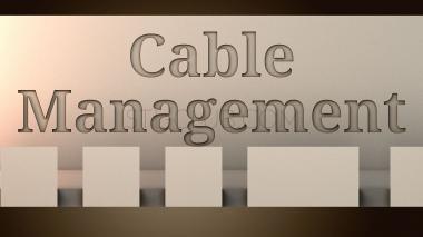 3D модель Лоток для укладки кабелей (STL)