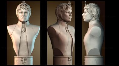3D модель Серсея Ланнистер — Игра престолов (STL)