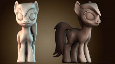 3D модель Пони (STL)