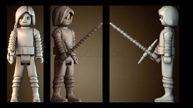 3D модель Кайло Рен (STL)