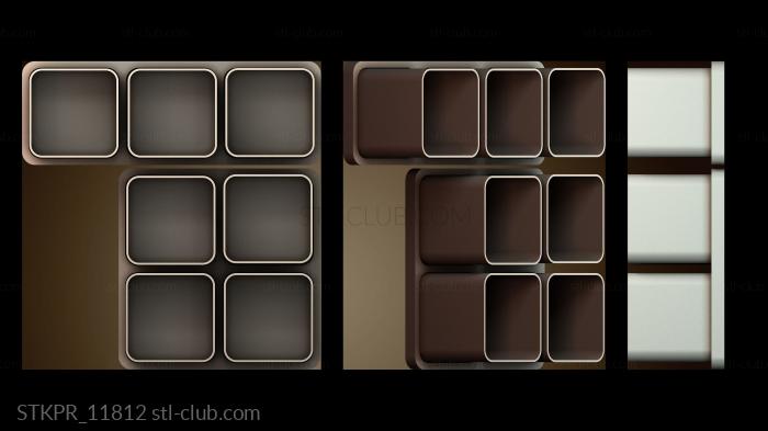 Статуэтки упрощенные Модульный настольный органайзер