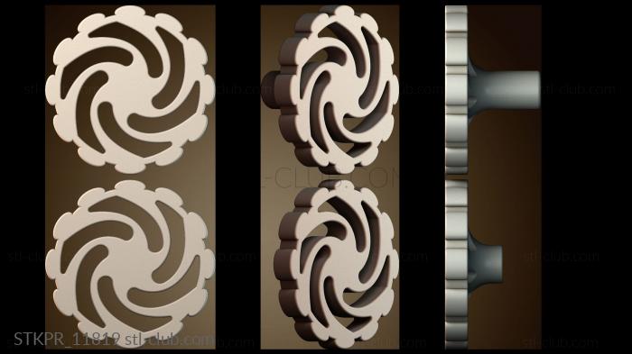 Статуэтки упрощенные Ручка экструдера Vortex