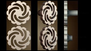 3D модель Ручка экструдера Vortex (STL)