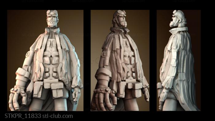 Статуэтки упрощенные Хеллбой