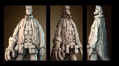 3D модель Хеллбой (STL)