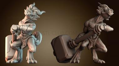 3D модель Кобольд молот свингер (STL)