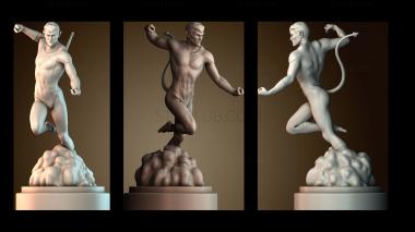 3D модель Ночной Змей Люди Икс (STL)