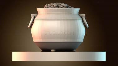 3D модель Горшок золота (STL)