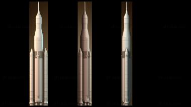 3D модель Космическая стартовая система (STL)