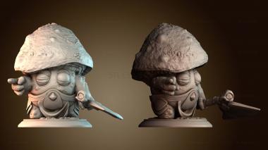 3D модель Грибной варвар (STL)