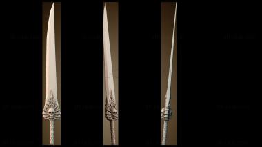 3D модель Меч Пэйна (STL)