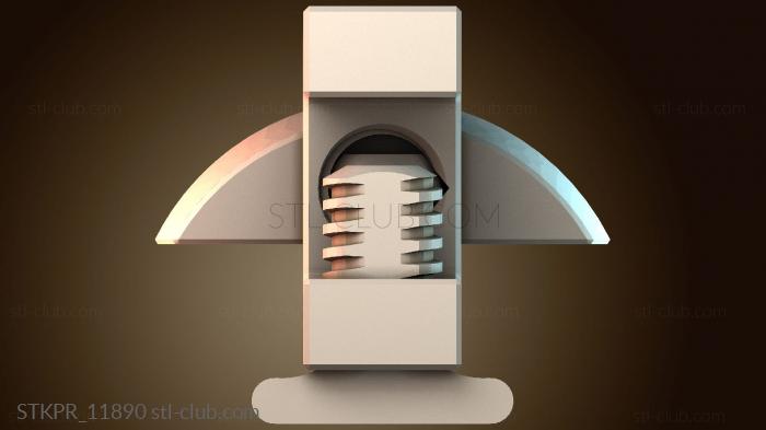 Статуэтки упрощенные Модульный зажим для стола