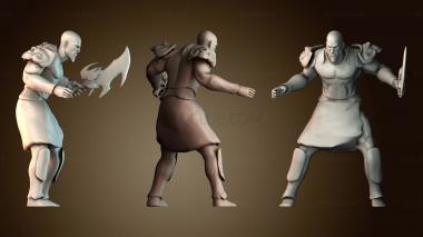 3D модель Господин Кратос (STL)