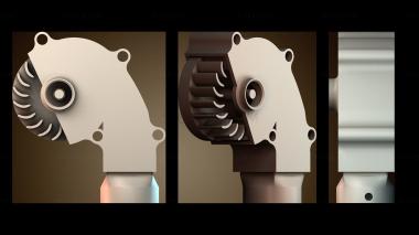 3D модель Водяная турбина (STL)