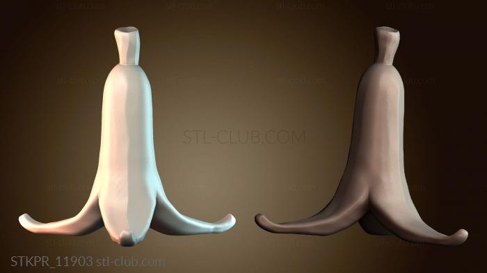 Статуэтки упрощенные Банановая кожура