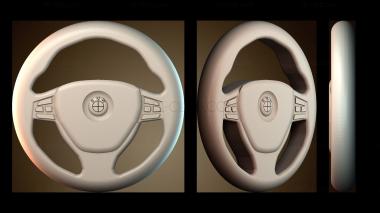 3D модель Брелок на руль BMW (STL)
