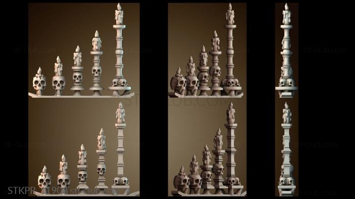 Статуэтки упрощенные Подсвечники