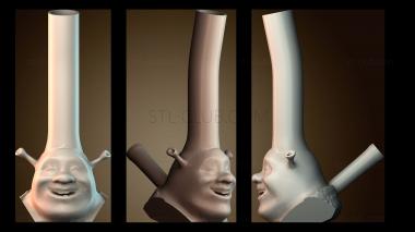 3D модель Шрек бонг (STL)
