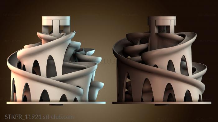 Статуэтки упрощенные Машина для печатного мрамора