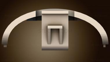 3D модель Крышка аккумулятора Wiimote (STL)