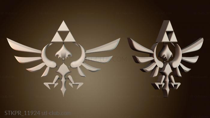 Статуэтки упрощенные Логотип Зельды