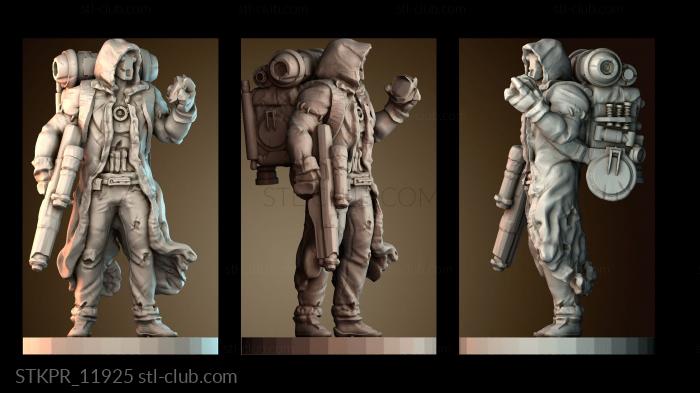 Статуэтки упрощенные Android Scavenger