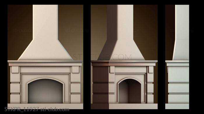 Статуэтки упрощенные Камин