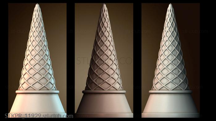 Статуэтки упрощенные Рожок мороженого